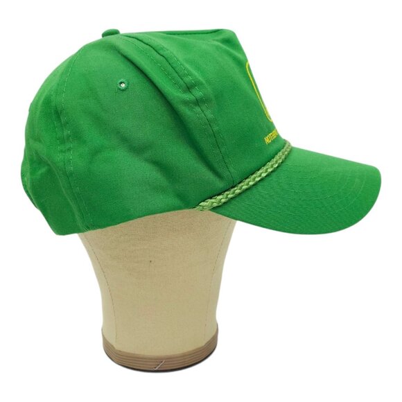 John Deere Braid Snapback Cap Trucker Baseball Hat Nothing Runs Like A Deere - Picture 10 of 14